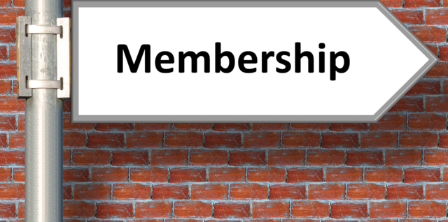 membership sign