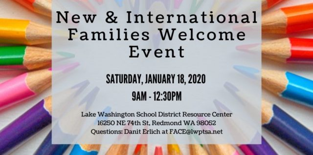 New Family Welcome Event