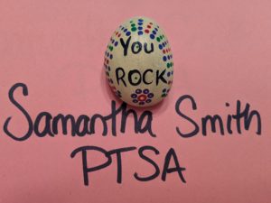 Samantha Smith Elementary PTSA You Rock award