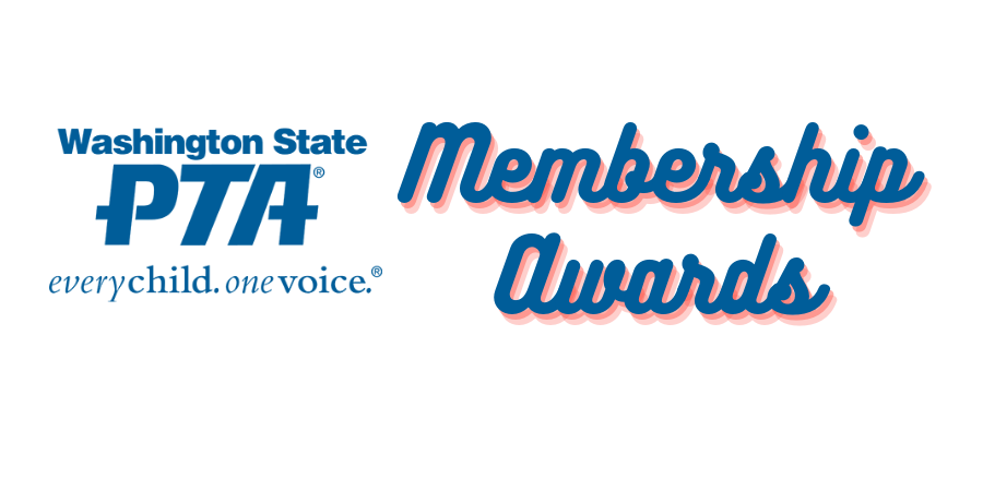 Washington State PTA membership awards