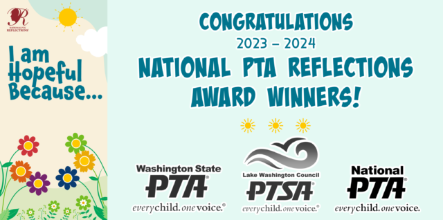 Congratulations 2023-2024 National PTA Reflections Award Winners!
